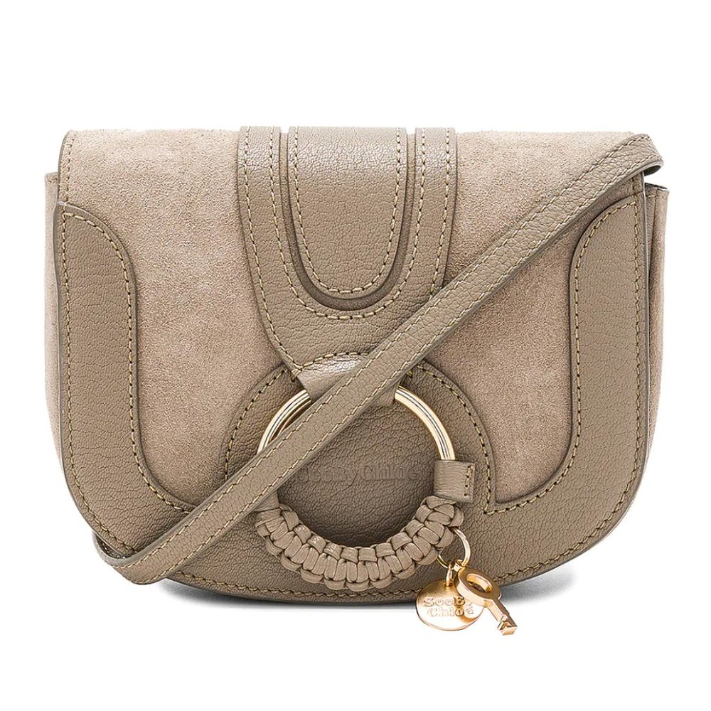 See By Chloe Grey Hana Mini Crossbody Bag